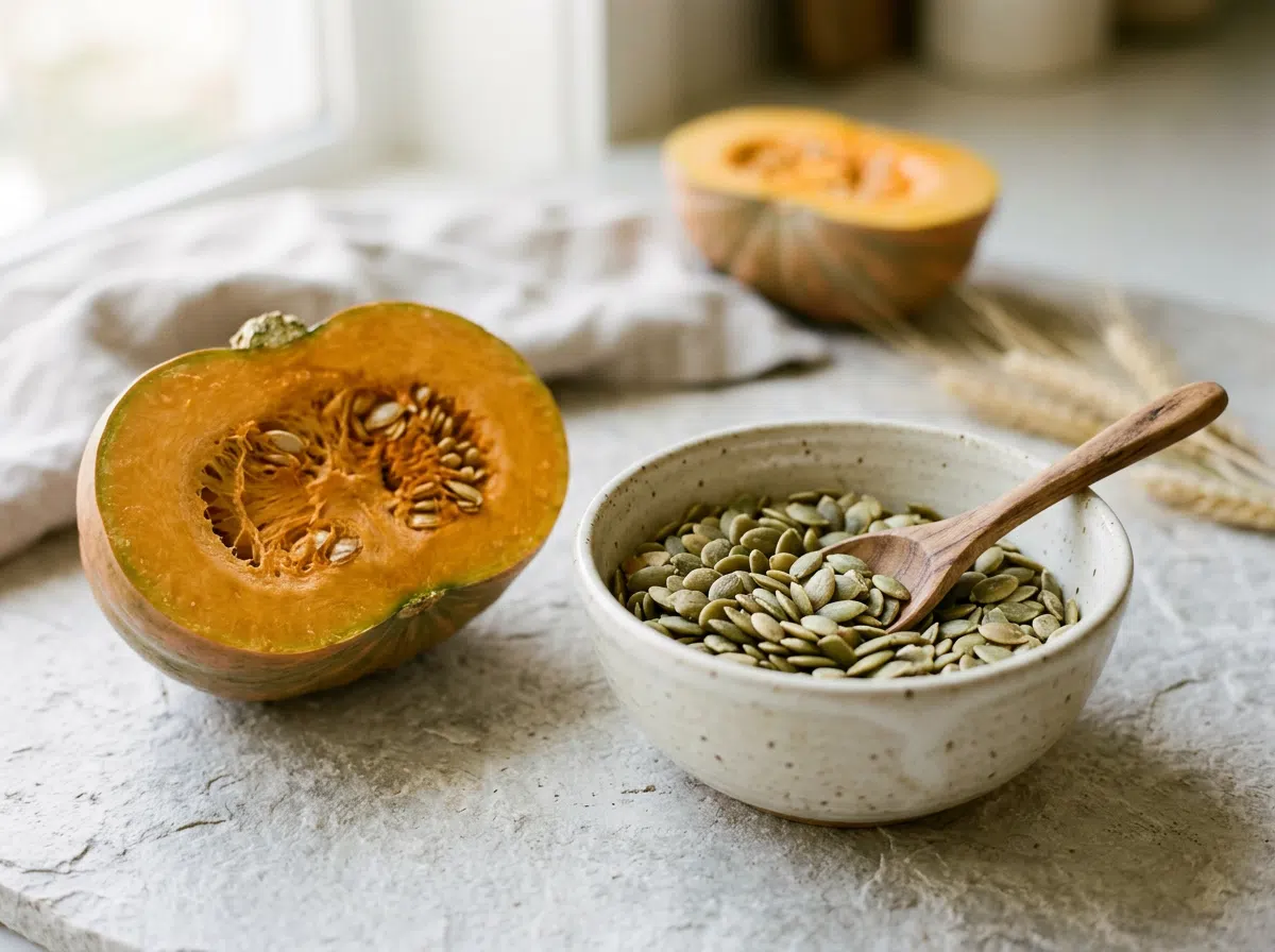 Pompoenpitten pompoenpit supplement mannen dagelijkse routine prostaatgezondheid